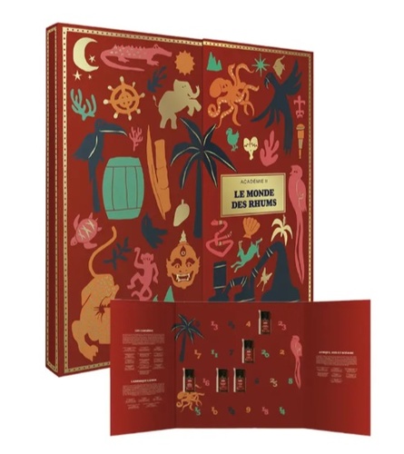 CALENDRIER DE L'AVENT LE MONDE DES RHUMS 25x2CL
