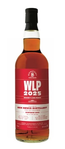 WHISKY ECOSSE HIGHLAND BEN NEVIS 10 ANS 2015 SIGNATORY VINTAGE WLP 2025 46% 70CL