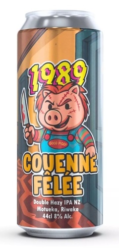 BIERE FRANCE 1989 BREWING COUENNE FELEE DOUBLE HAZY IPA CANS 8% 44CL