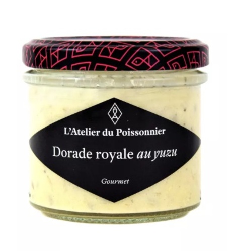 ATELIER DU POISSONNIER RILLETTES DE DORADE ROYALE AU YUZU 90GR