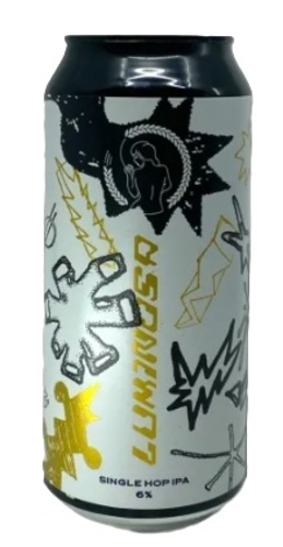 BRASSERIE LA SUPERBE LUMINOSA SINGLE HOP SERIE IPA CANS 6% 44CL