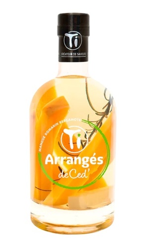 PUNCH AU RHUM TI CED' MANGUE ROMARIN BERGAMOTE 32% 70CL