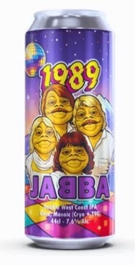 Biere France 1989 Brewing Jabba Double West Coast Ipa Cans 7.6% 44cl