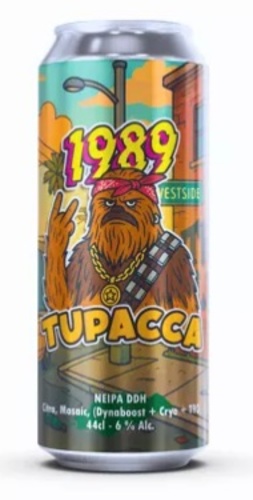 BIERE FRANCE 1989 BREWING TUPACCA NEIPA DDH CANS 6% 44CL