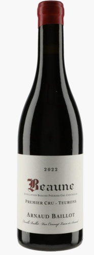 AOP BEAUNE 1ER CRU ROUGE TEURONS DOMAINE ARNAUD BAILLOT 2022 75CL