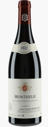AOP MONTHELIE 1ER CRU ROUGE DOMAINE JEAN CLAUDE RAMONET 2022 75CL