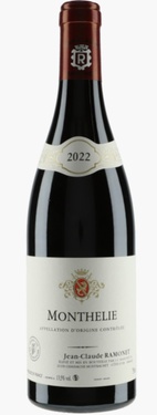 Aop Monthelie 1er Cru Rouge Domaine Jean Claude Ramonet 2022 75cl