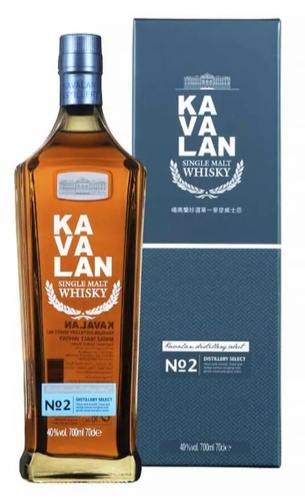 WHISKY TAIWAN SINGLE MALT KAVALAN DISTILLERY SELECT N2 40% 70CL