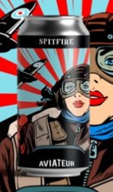 Biere France Aviateur Spitfire Double Ipa Cans 8% 44cl