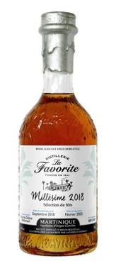 Rhum Martinique La Favorite Millesime 2018 6 Ans 46% 70cl