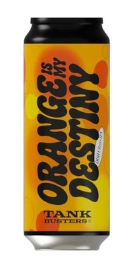 Pologne Tankbusters Orange Is My Destiny Ddh Citrus Ipa Cans 5.5% 50cl