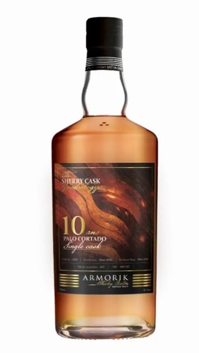 WHISKY BRETAGNE ARMORIK 10 ANS QUADRILOGY PALO CORTADO 52.1% 70CL