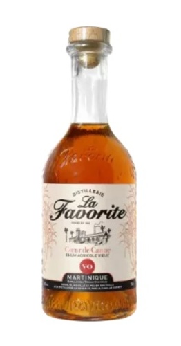 RHUM AGRICOLE MARTINIQUE LA FAVORITE COEUR DE CANNE VO 42%