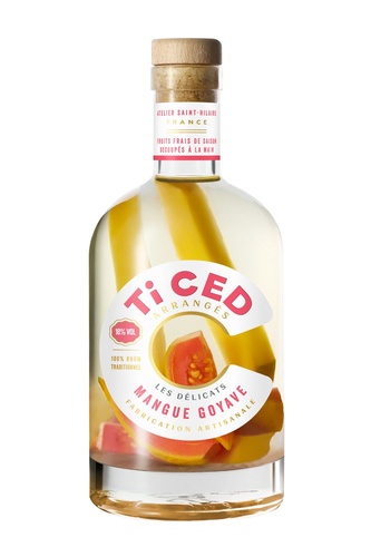 PUNCH AU RHUM CED LES DELICATS MANGUE GOYAVE 70CL