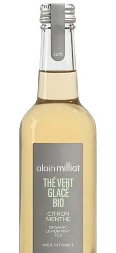 ALAIN MILLIAT THE GLACE CITRON MENTHE BIO 1L