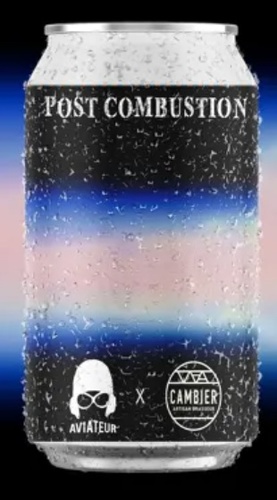 BIERE FRANCE AVIATEUR POST COMBUSTION IMP STOUT COCO VANILLE CANS 11% 33CL