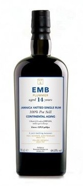 Rhum Jamaique Svm Emb Blend Plummer 14 Ans Continental Aging 64.8% 70cl