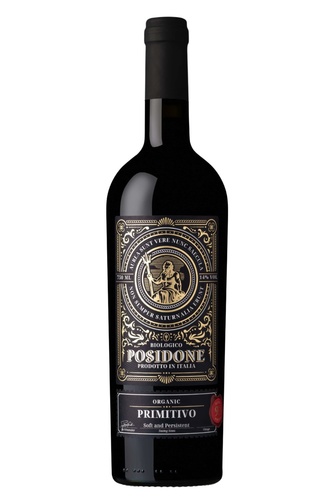 ITALIE IGT PUGLIA POSIDONE PRIMITIVO CORVEZZO 2024 BIO
