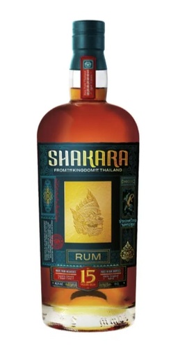 RHUM THAILANDE SHAKARA 15 ANS 46.2% 70CL