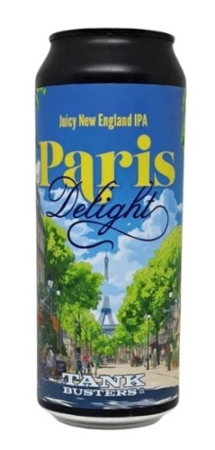 POLOGNE TANKBUSTERS  PARIS DELIGHT NEIPA LYCHEE CANS 5.2% 50CL
