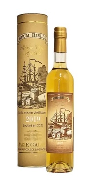 Rhum Guadeloupe Marie Galante Bielle  Millesime 2019 4 Ans 42% 50cl