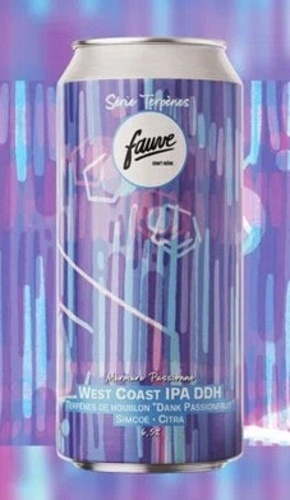 FRANCE FAUVE MURMURE PASSIONNE WEST COAST IPA CANS 6.5% 44CL