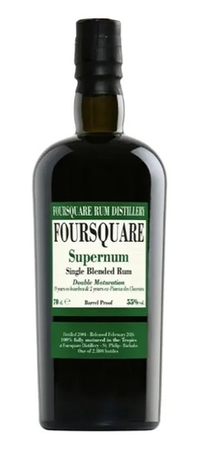 RHUM BARBADE FOURSQUARE SUPERNUM VELIER 55% 70CL