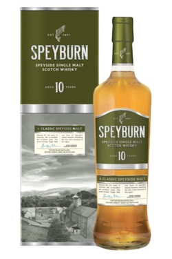 Whisky Ecosse Highlands Single Malt Speyburn 10 Ans + Etui 40% 70cl