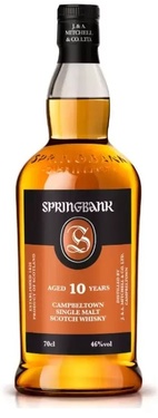 Whisky Ecosse Campbeltown Single Malt Springbank 10 Ans 46% 70cl