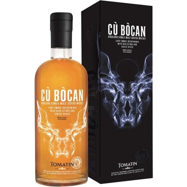 Whisky Ecosse Highlands Single Malt Tomatin Cu Bocan 46% 70cl