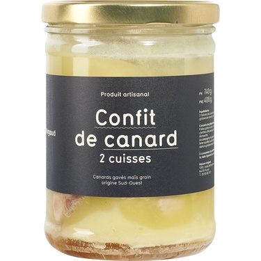 Maison Argaud Confit De Canard 2 Cuisses 740g