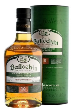 Whisky Ecosse Highlands Single Malt Ballechin 10 Ans 46% 70cl