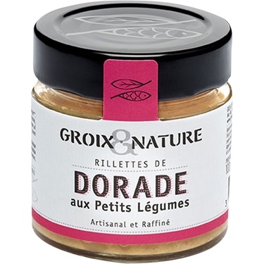 Groix & Nature Rillettes De Dorade Aux Petits Legumes 100g