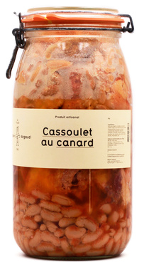 Maison Argaud Cassoulet Au Canard Bocal 740g 2/3 Personnes