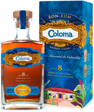 Rhum Colombie Coloma 8ans 40% 70cl